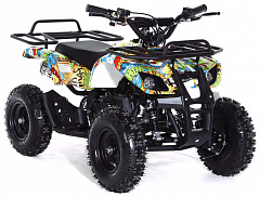 Квадроцикл детский бензиновый MOTAX ATV Mini Grizlik Х-16 Big Wheel с электростартером и пультом