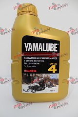 Yamalube 0W-30, 4-тактное синтетическое для снегоходов, 1л.